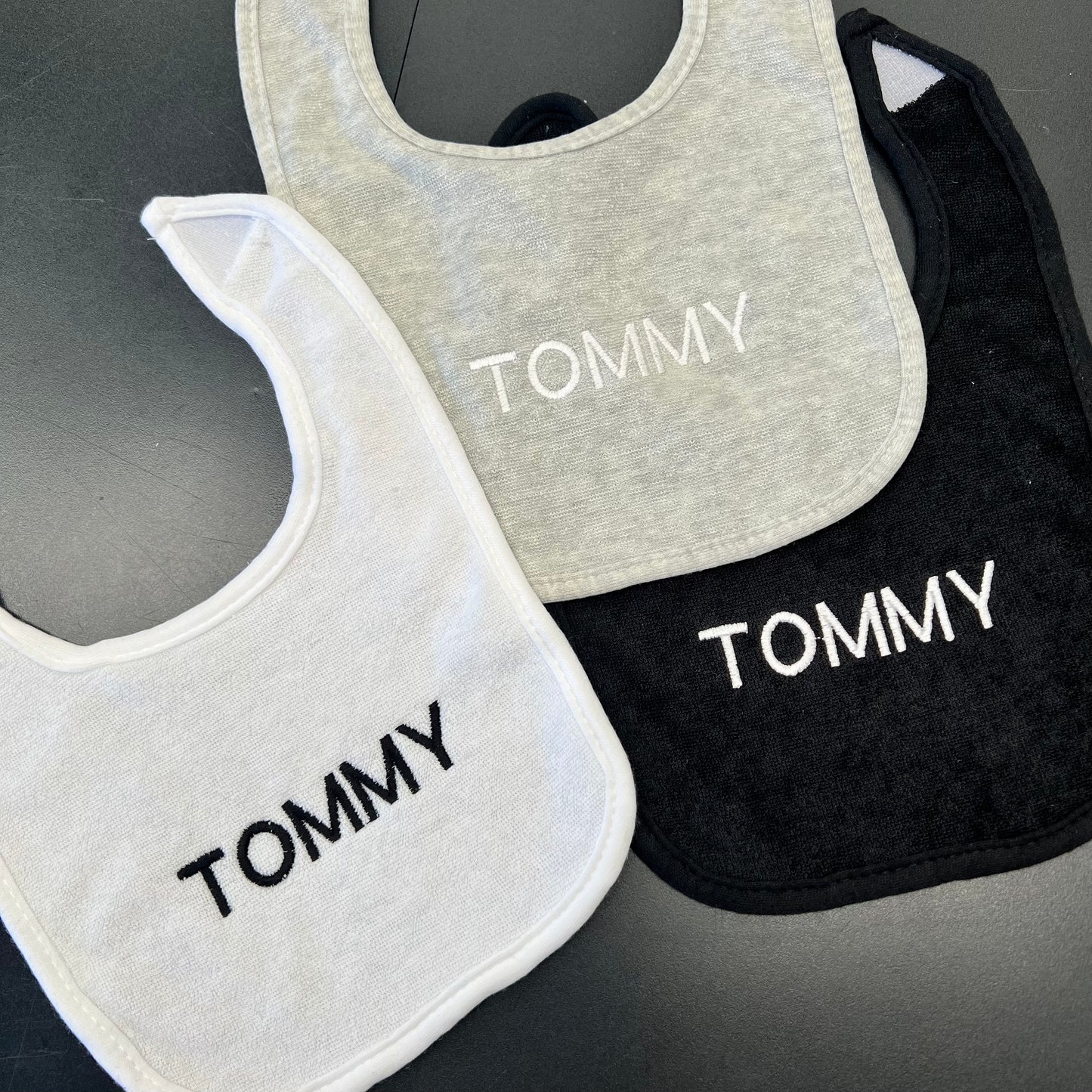 Custom Embroidered Bib