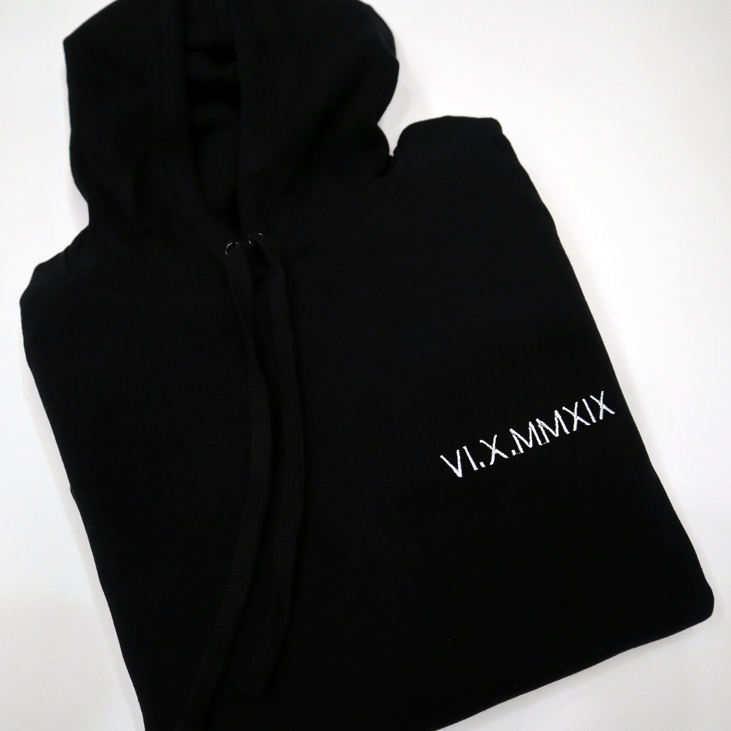 Custom Roman Numeral Hoodie