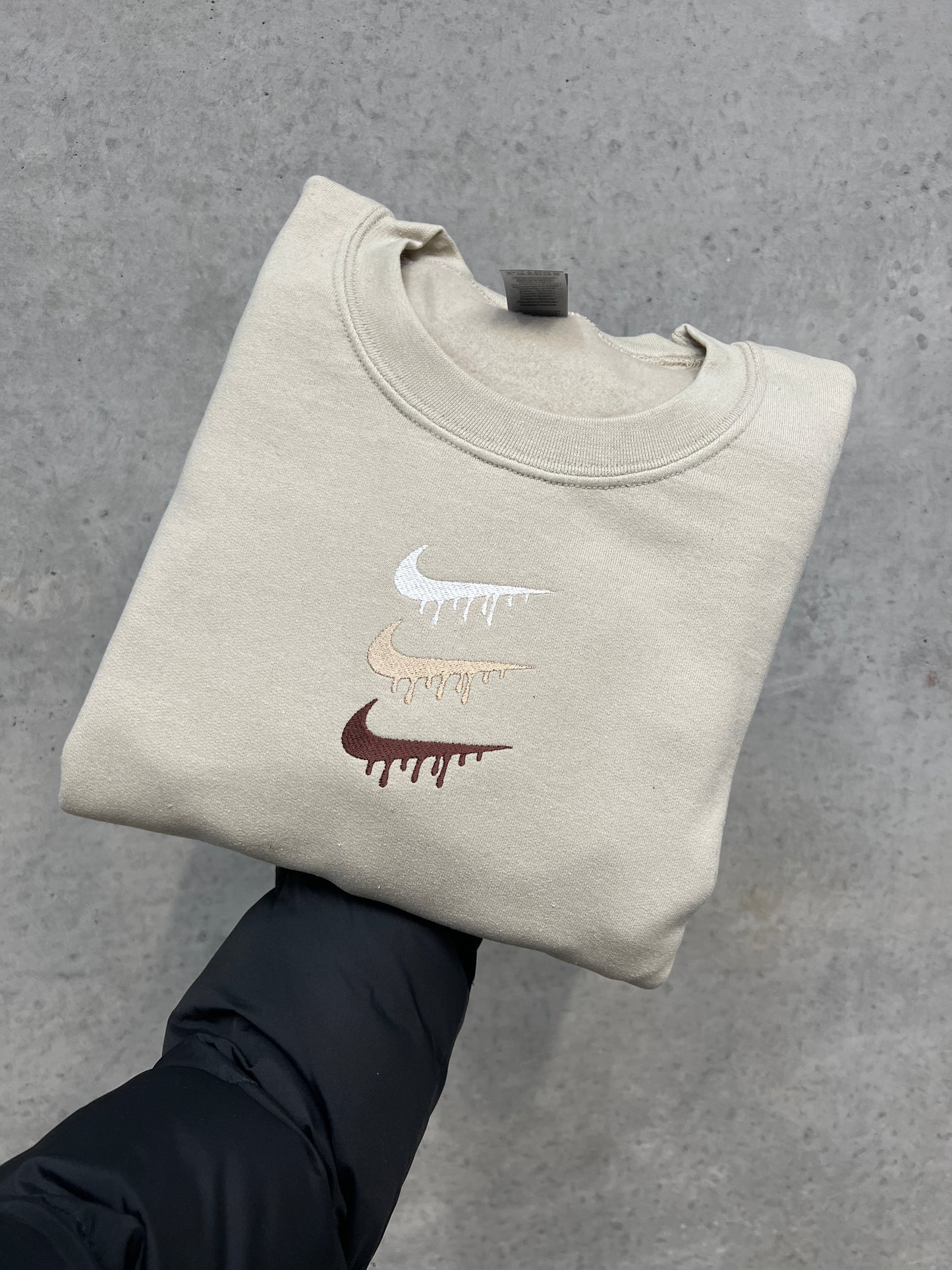 Embroidered NKT Crewneck Sweater