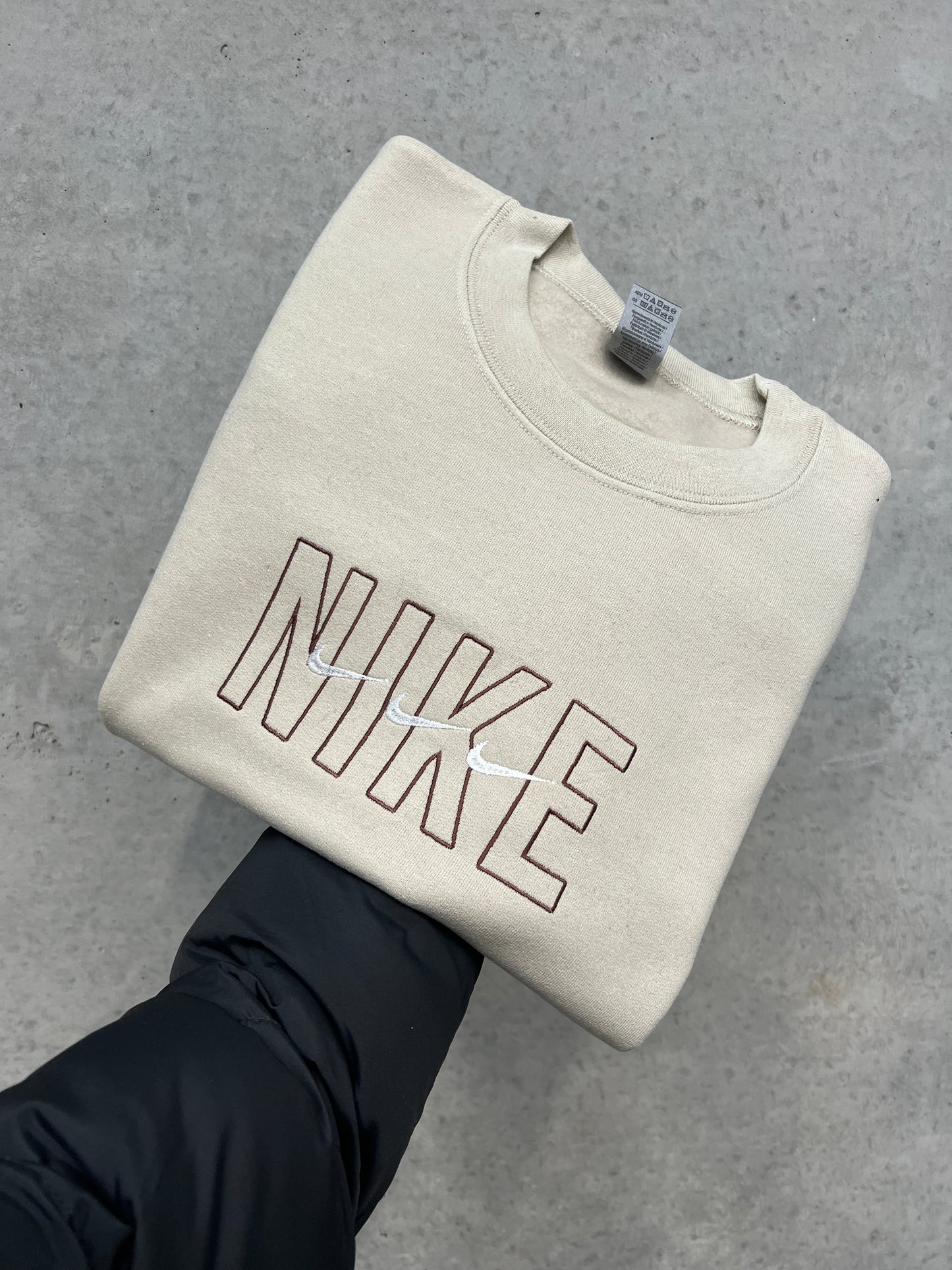 Embroidered NKT Crewneck Sweater