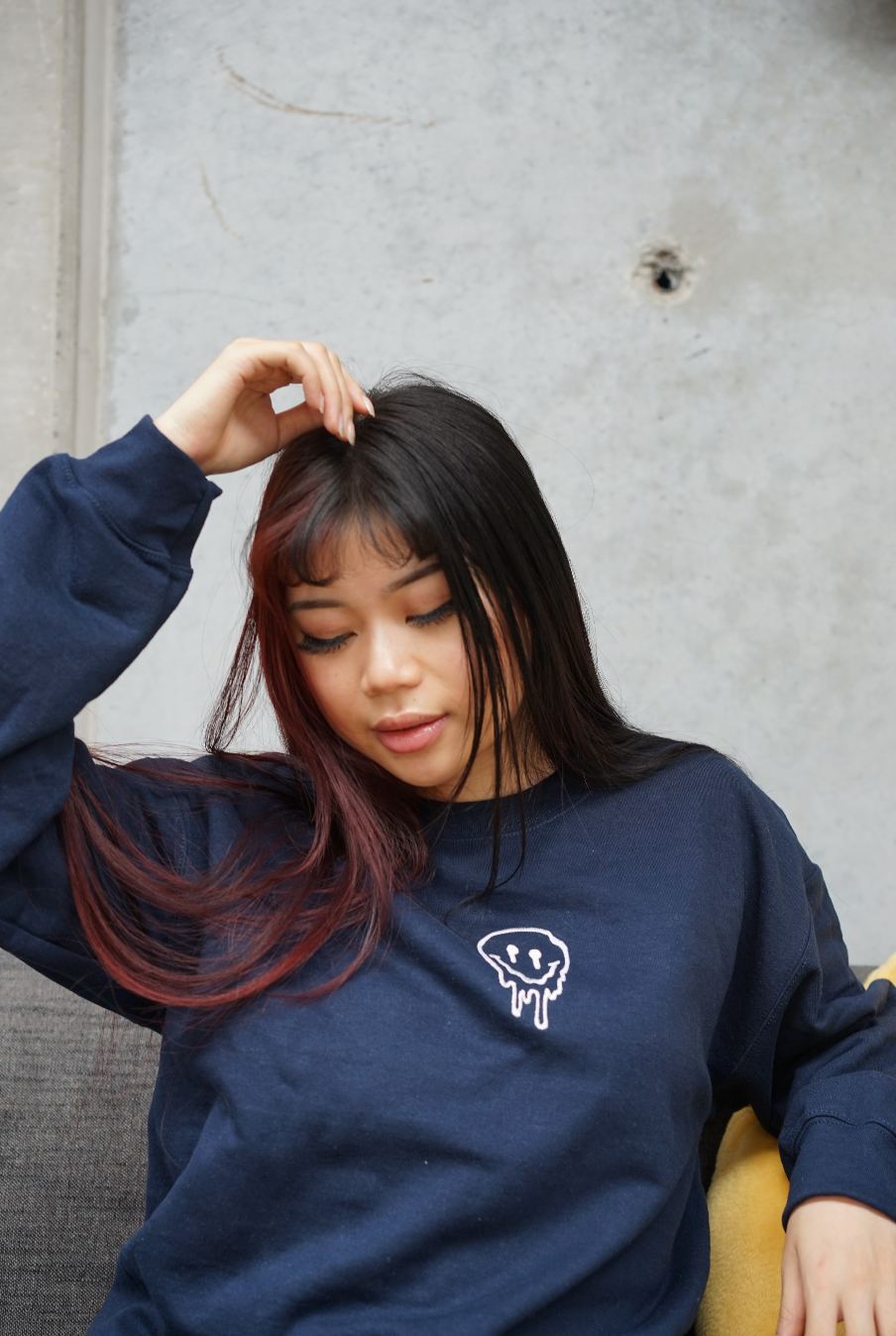 Drippy Smiley Sweatshirt