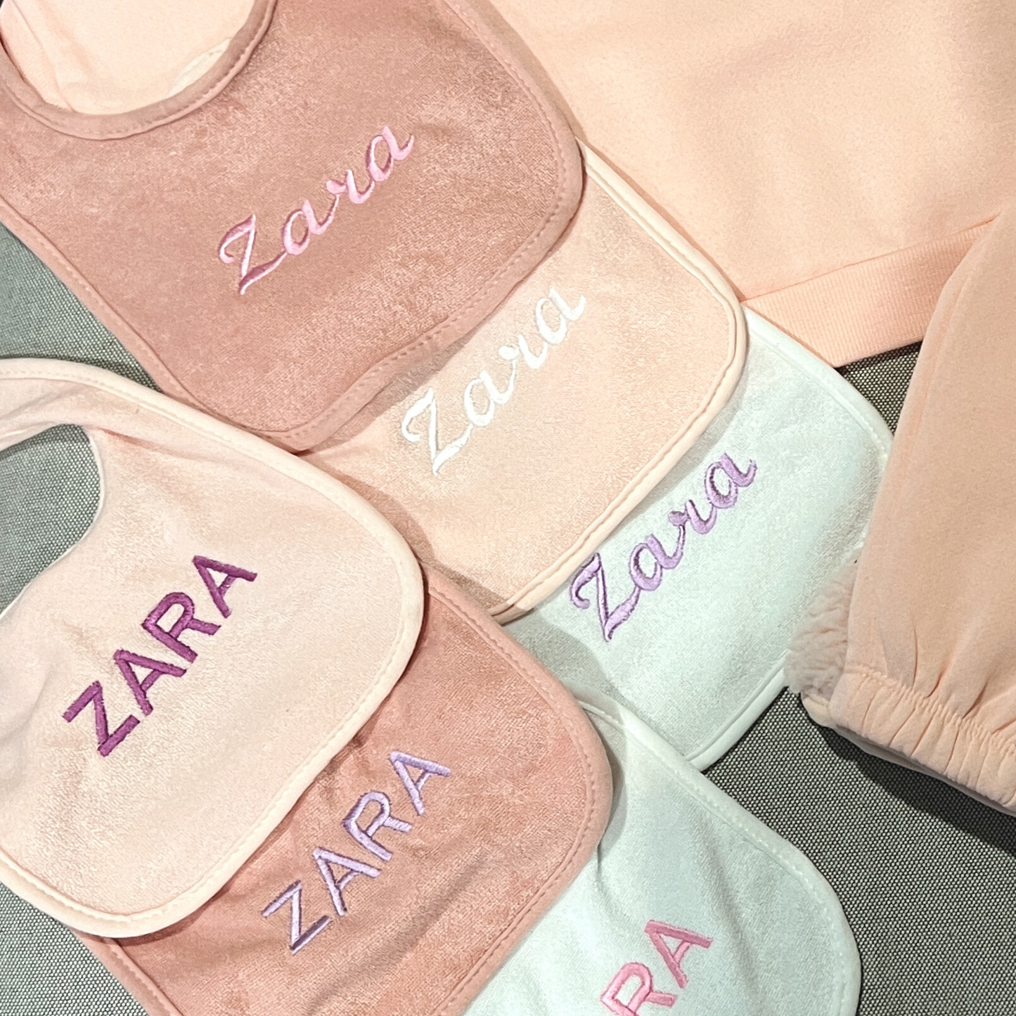 Custom Embroidered Bib