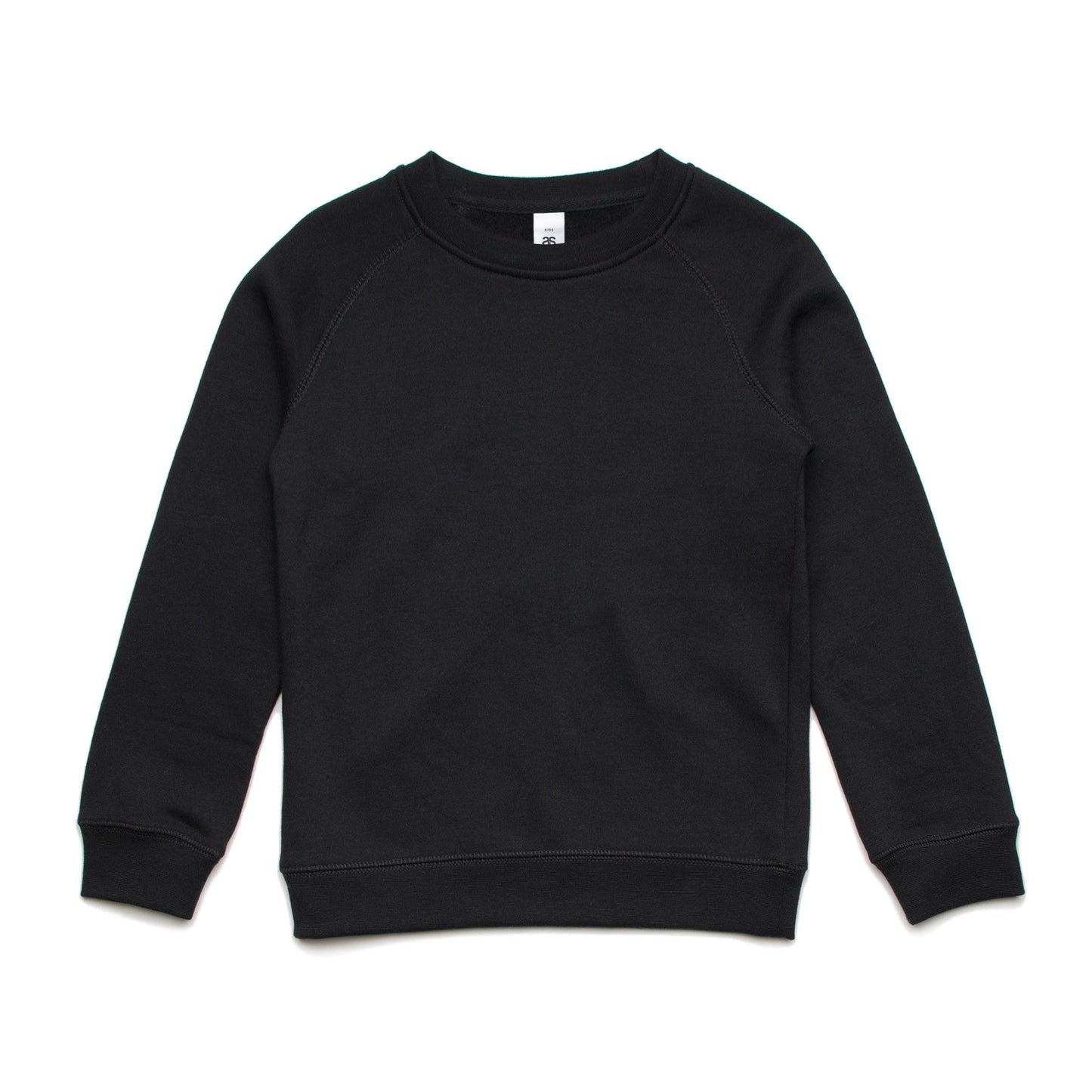 Line Drawing Embroidered Kids Crewneck