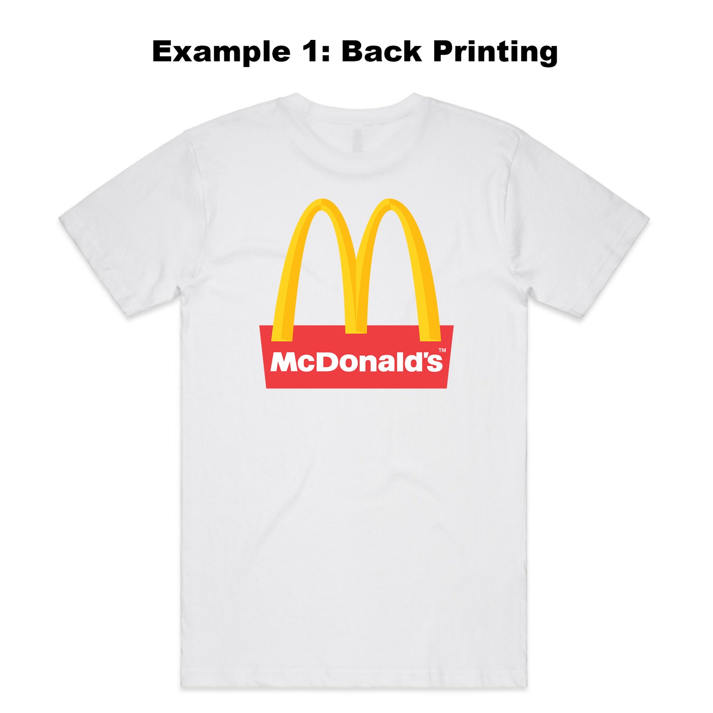 10x Custom Tees DTG Printed