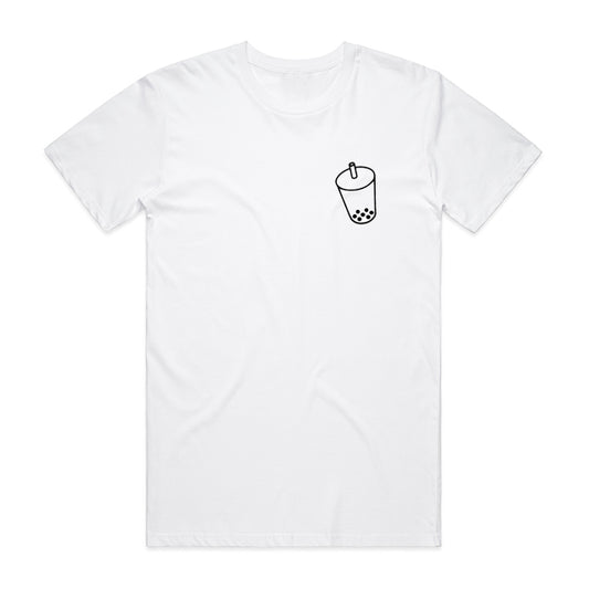Boba Bubble Tea Outline T-shirt