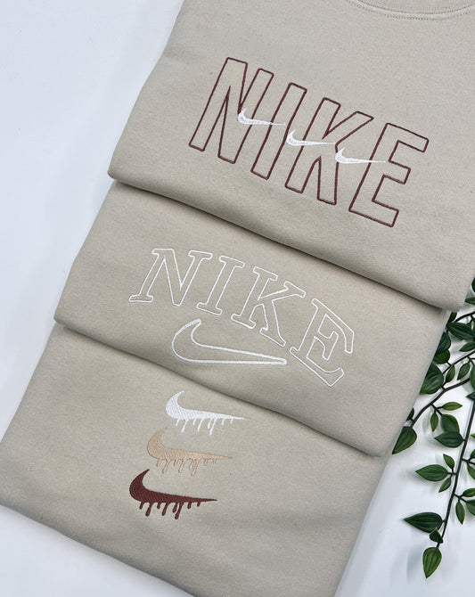 Embroidered NKT Crewneck Sweater