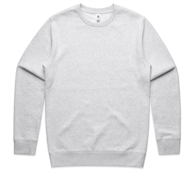 Line Drawing Embroidered Adult Unisex Crewneck
