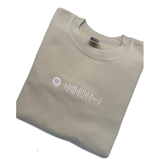 Embroidered Spotify Code Sweatshirt
