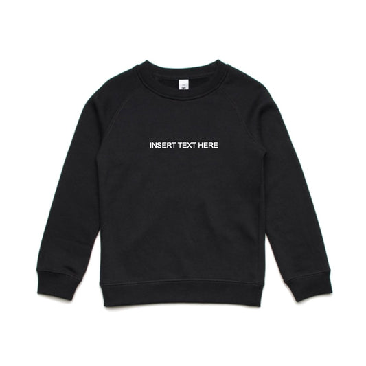 Custom Embroidered Teen Crewneck