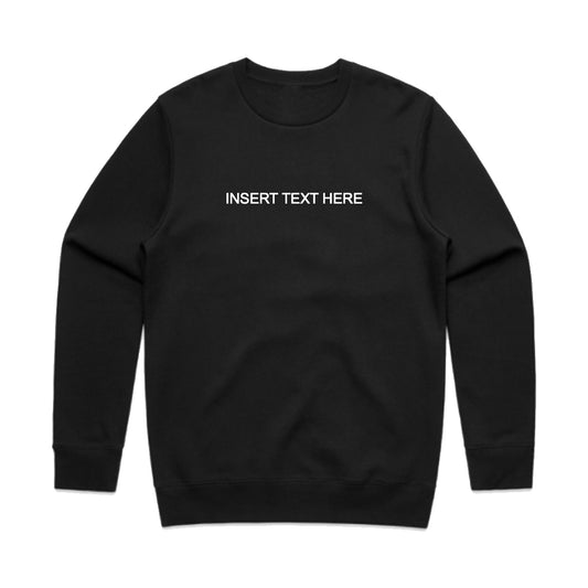 Custom Embroidered Unisex Crewneck